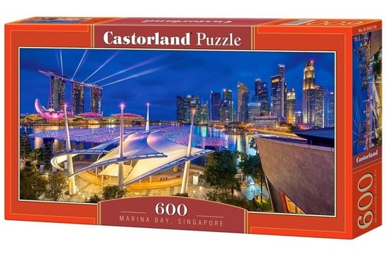 Castorland, puzzle, Marina Bay - Singapur, 600 el. Castorland
