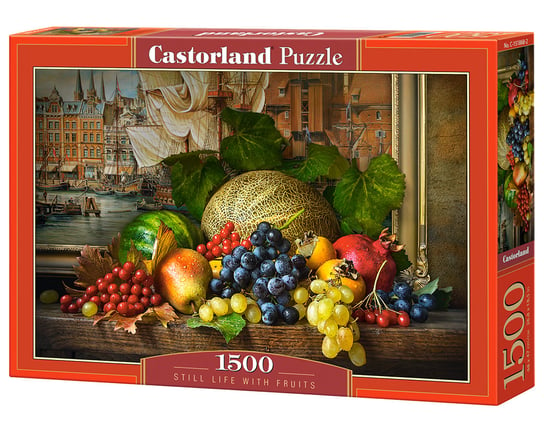 Castorland, puzzle, martwa natura z owocami, 1500 el. Castorland