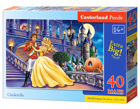 Castorland, puzzle, MAXI Cinderella, 40 el. Castorland