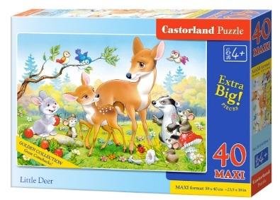 Castorland, puzzle, Maxi - Little Deer, 40 el. Castorland