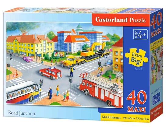 Castorland, puzzle, maxi, Road Junction, 40 el. Castorland