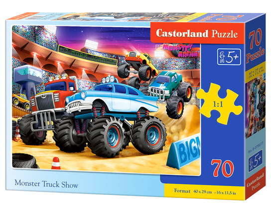 Castorland, puzzle, Monster Truck Show, 70 el. Castorland