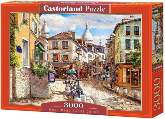 Castorland, puzzle, Mont Marc Sacre Coeur, 3000 el. Castorland