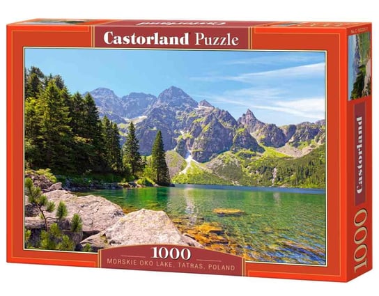 Castorland, puzzle, Morskie Oko Lake Tatras Poland, 1000 el. Castorland