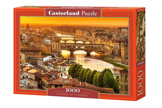 Castorland, puzzle, Mosty Florencji, 1000 el. Castorland