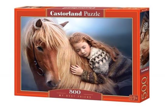 Castorland, puzzle, Najlepszy przyjaciel, 500 el. Castorland