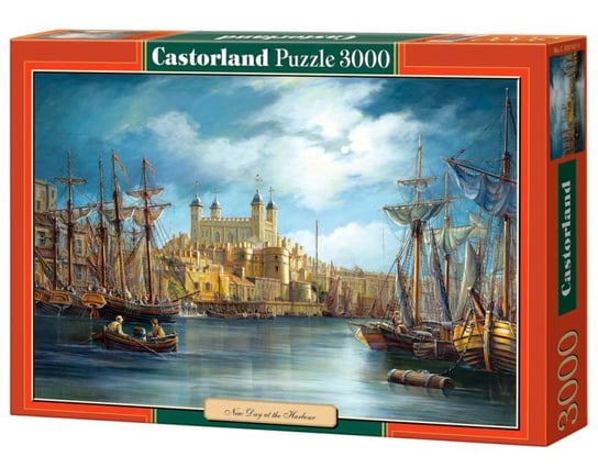 Castorland, puzzle, New Day at the Harbour, 3000 el. Castorland