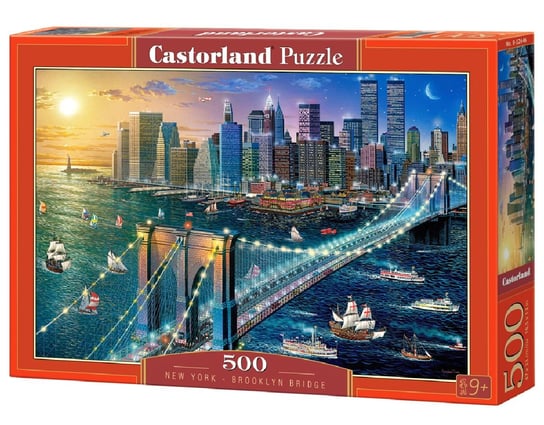 Castorland, puzzle, New York Broklyn Bridge, 500 el. Castorland