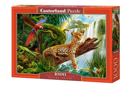 Castorland, puzzle, Odpoczywający lampart, 1000 el. Castorland
