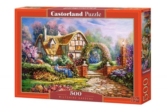Castorland, puzzle, Ogrody Wiltshire, 500 el. Castorland