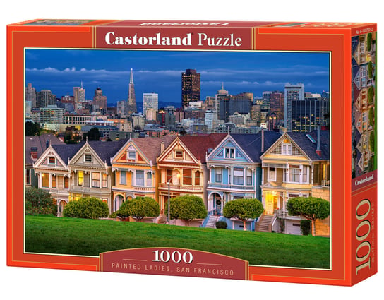 Castorland, puzzle, Painted Ladies San Francisco, 1000 el. Castorland