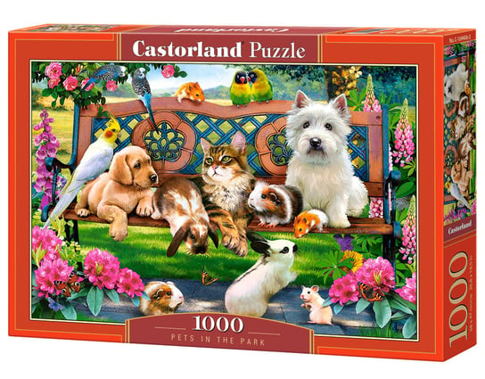 Castorland, puzzle, Pets in the Park, 1000 el. Castorland
