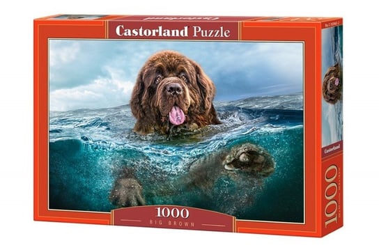 Castorland, puzzle, Pies Ratownik, 1000 el. Castorland