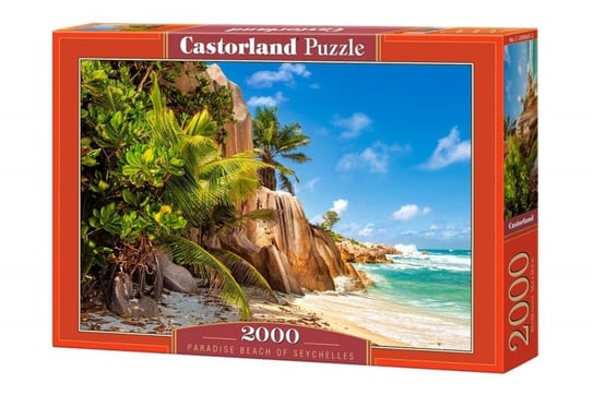Castorland, puzzle, Plaża raju, 2000 el. Castorland