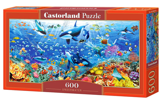 Castorland, puzzle, Podwodny Świat, 600 el. Castorland