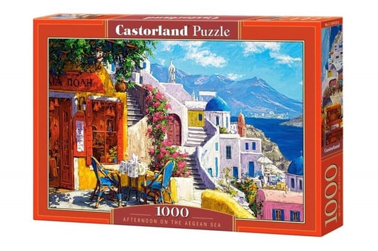 Castorland, puzzle, Popołudnie nad Morzem Egejskim, 1000 el. Castorland