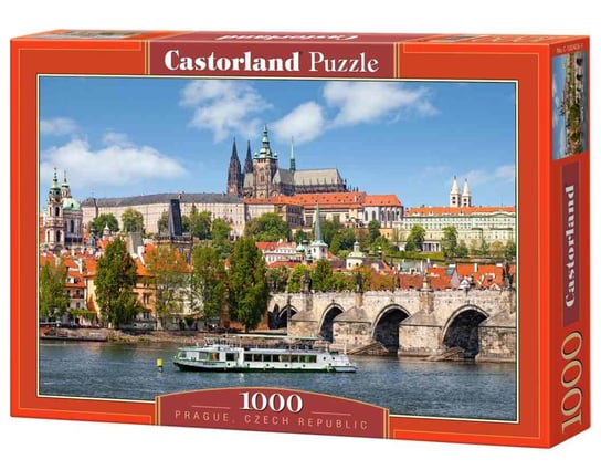 Castorland, puzzle, Prague Czech Republic, 1000 el. Castorland