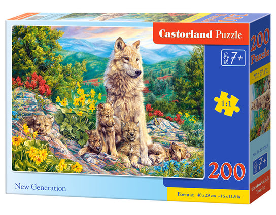 Castorland, puzzle, Premium New Generation, 200 el. Castorland
