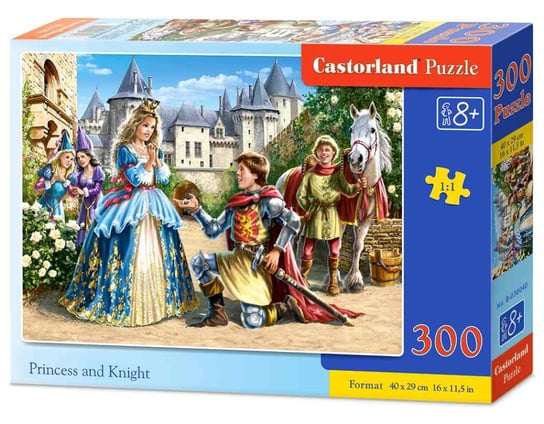 Castorland, puzzle, Princess and Knight, 300 el. Castorland