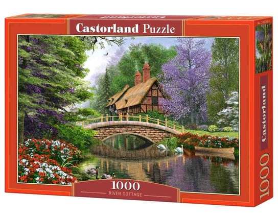 Castorland, puzzle, River Cottage, 1000 el. Castorland