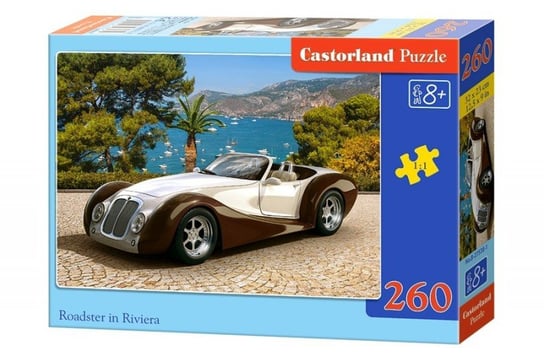 Castorland, puzzle, Roadster na Rivierze, 260 el. Castorland