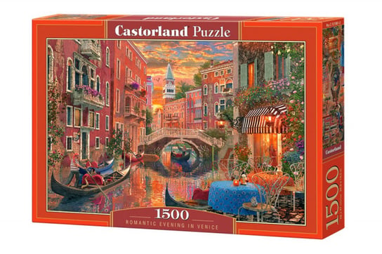 Castorland, puzzle, Romantyczny wieczór w Wenecji, 1500 el. Castorland