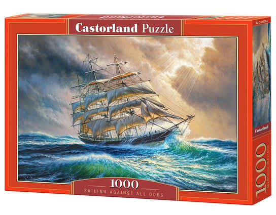 Castorland, puzzle, Sailing Against All Odds, 1000 el. Castorland