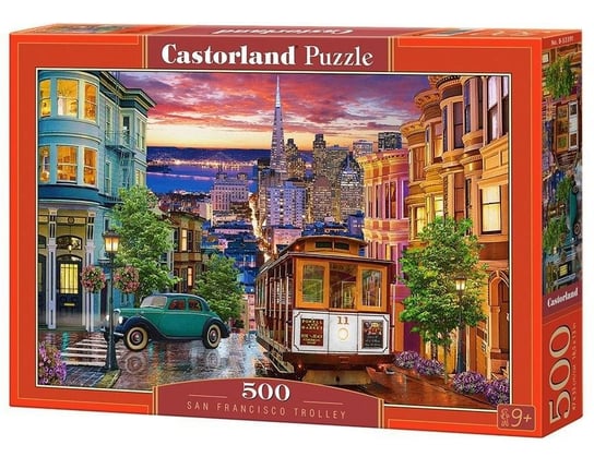 Castorland, puzzle, San Francisco Trolley , 500 el. Castorland