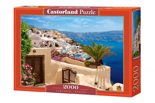 Castorland, puzzle, Santorini, Grecja, 2000 el. Castorland