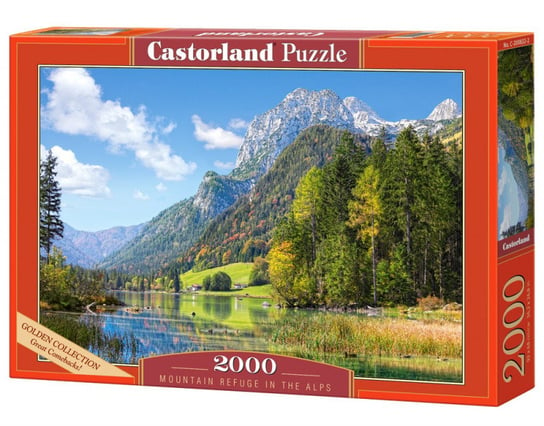 Castorland, puzzle, Schronisko Górskie W Alpach, 2000 el. Castorland