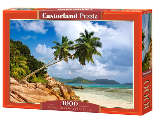 Castorland, puzzle, Secret Beach, Seychelles, 1000 el. Castorland