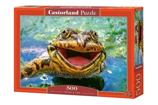 Castorland, puzzle, Śmiejąca się żaba, 500 el. Castorland