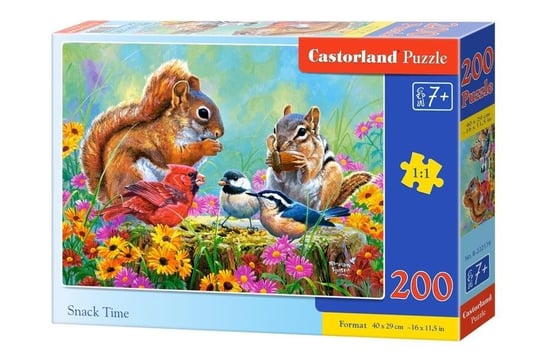 Castorland, puzzle, Snack Time, 200 el. Castorland