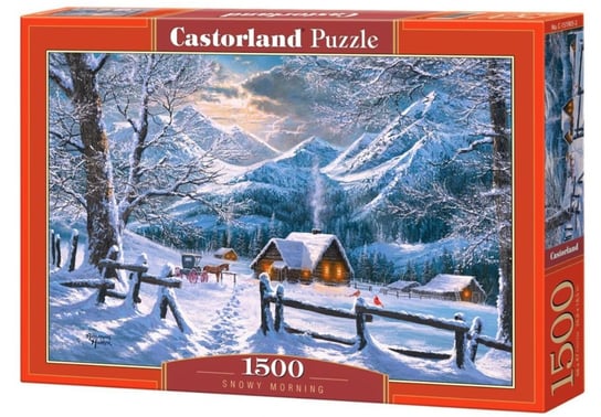 Castorland, puzzle, Śnieżny Poranek, 1500 el. Castorland