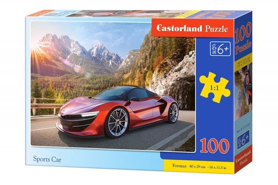 Castorland, puzzle, Sportowy samochód, 100 el. Castorland