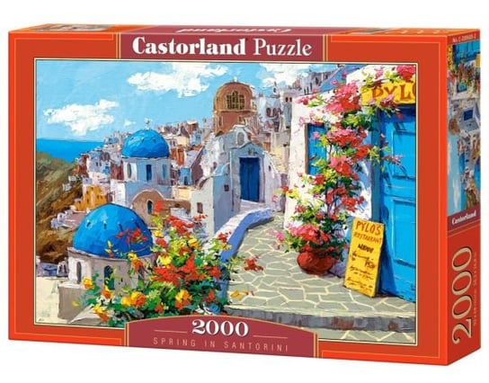 Castorland, puzzle, Spring in Santorini, 2000 el. Castorland