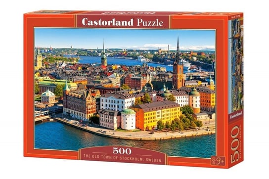 Castorland, puzzle, Stockholm Sweden, 500 el. Castorland