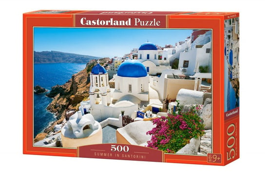 Castorland, puzzle, Summer in Santorini klasyczna układanka letni klimat, 500 el. Castorland