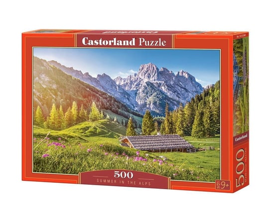 Castorland, puzzle, Summer In The Alps, 500 el. Castorland