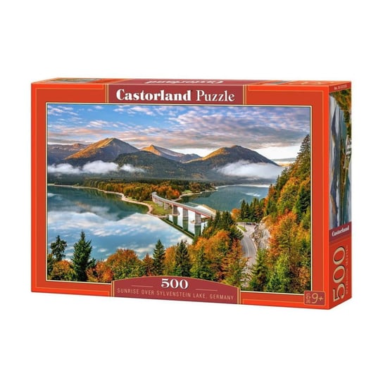 Castorland, puzzle, Sunrise Sylvenst Lake, 500 el. Castorland
