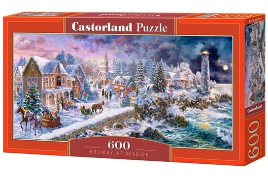 Castorland, puzzle, Święta nad morzem, 600 el. Castorland