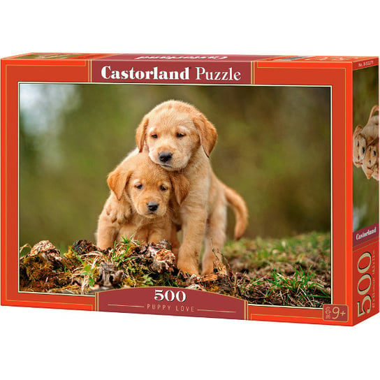 Castorland, puzzle, Szczenięca miłość, 500 el. Castorland