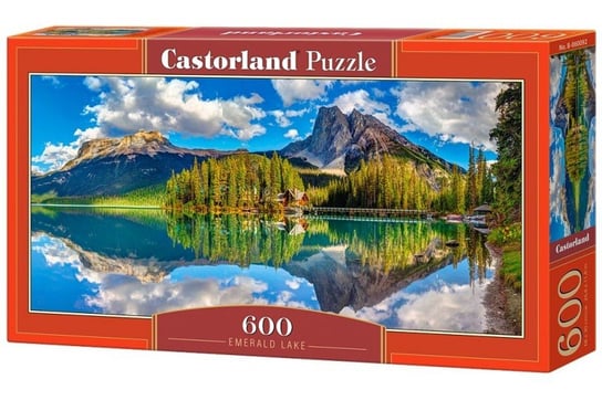 Castorland, puzzle, Szmaragdowe jezioro, 600 el. Castorland