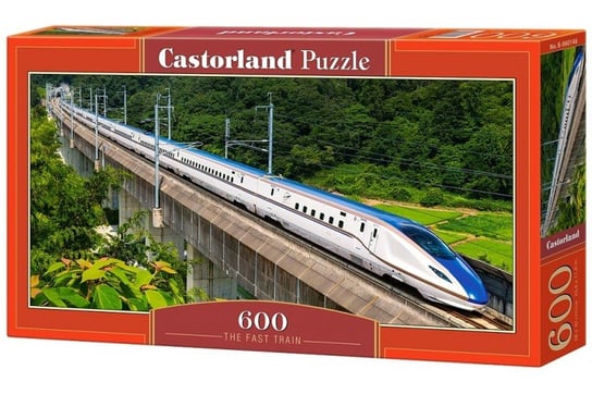 Castorland, puzzle, Szybki pociąg, 600 el. Castorland