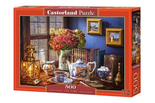 Castorland, puzzle, Tea Time klasyczna układanka czas na herbatę, 500 el. Castorland