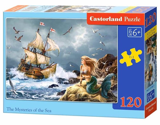 Castorland, puzzle, The Mysteries of the Sea, 120 el. Castorland