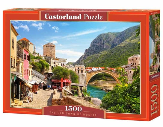 Castorland, puzzle, The Old Town of Mostar, 1500 el. Castorland