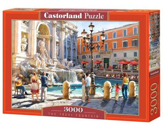 Castorland, puzzle, The Trevi Fountain, 3000 el. Castorland
