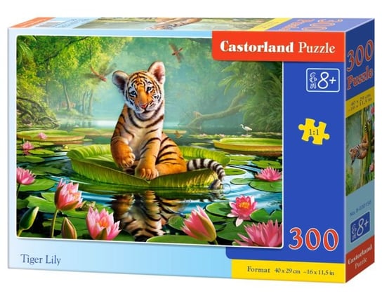 Castorland, puzzle, Tiger Lily, 300 el. Castorland