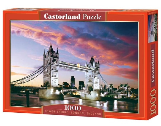 Castorland, puzzle, Tower Bridge London England, 1000 el. Castorland